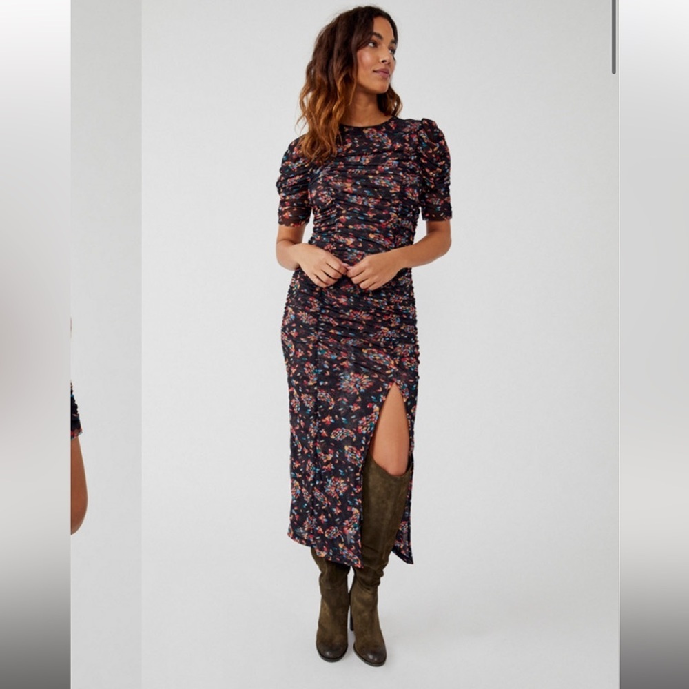 Free People Briella Midi Dress